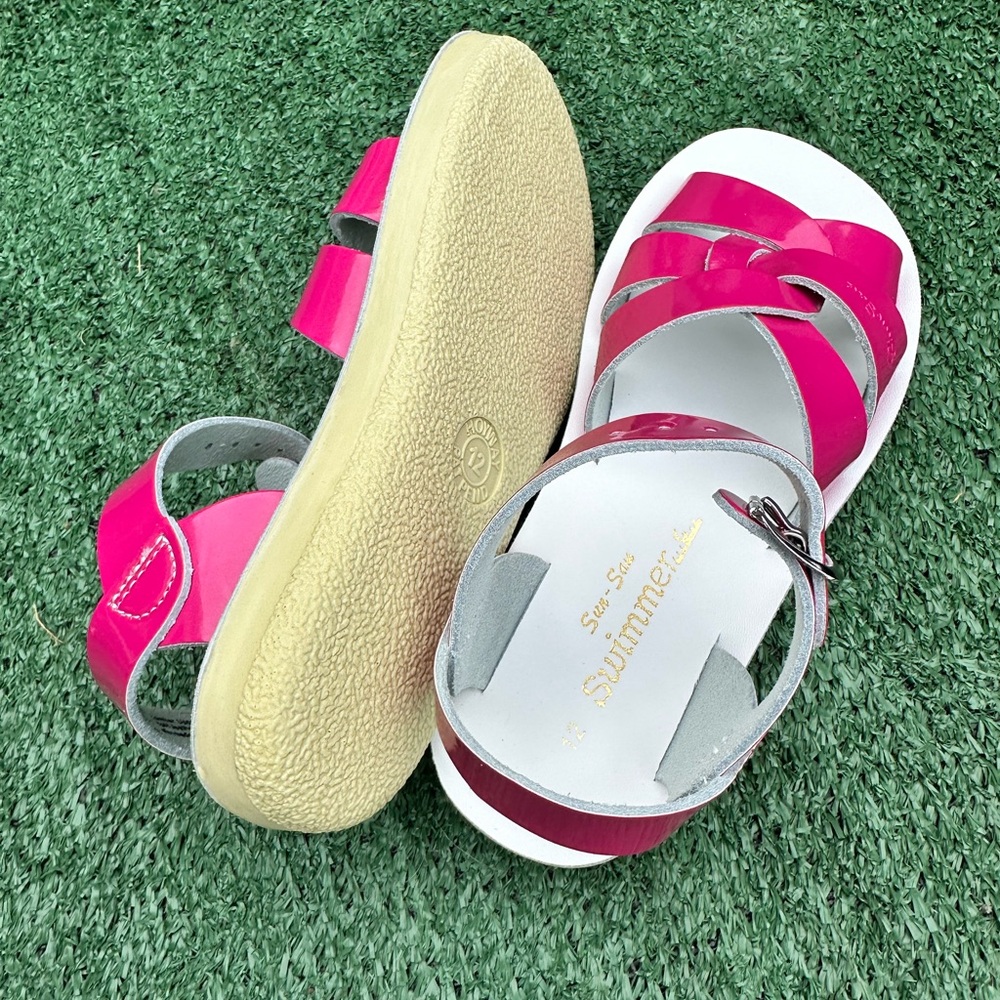 Stylish Pink Kids Sandals - Picture 5 of 6